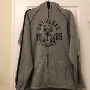 NWOT RoadBlock Gray Sweatshirt Pullover Hoodie: M